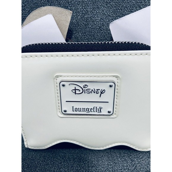 Loungefly Disney Ghost Minnie Glow In The Dark Backpack & Wallet Set N… - Picture 7 of 16